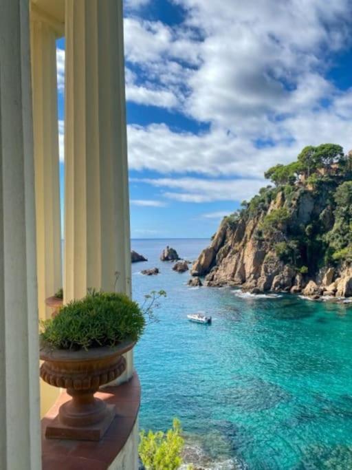 Alegre Apto Con Piscina, A 300M De La Playa. Blanes Bagian luar foto